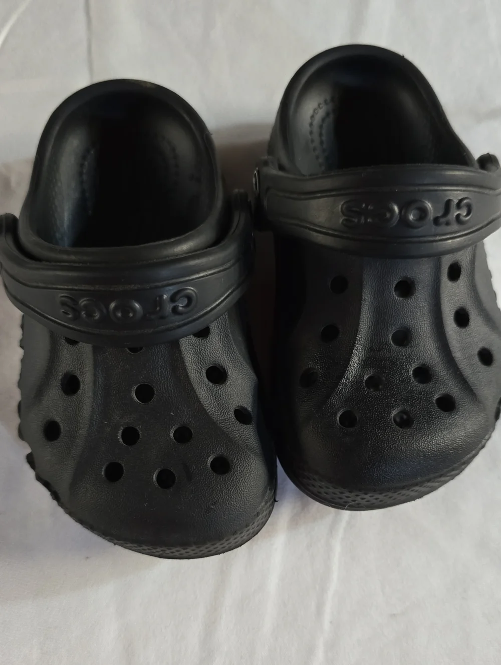 CROCS Kids Black Classic Clog Sandals